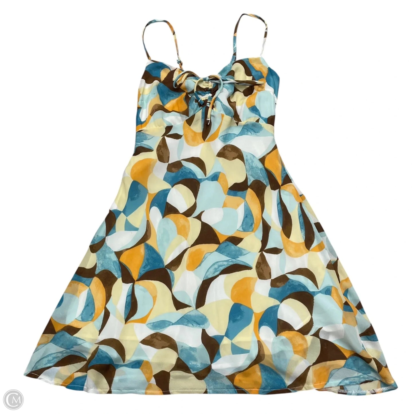 Dress Party Short By Abercrombie And Fitch In Blue & Orange, Size: S