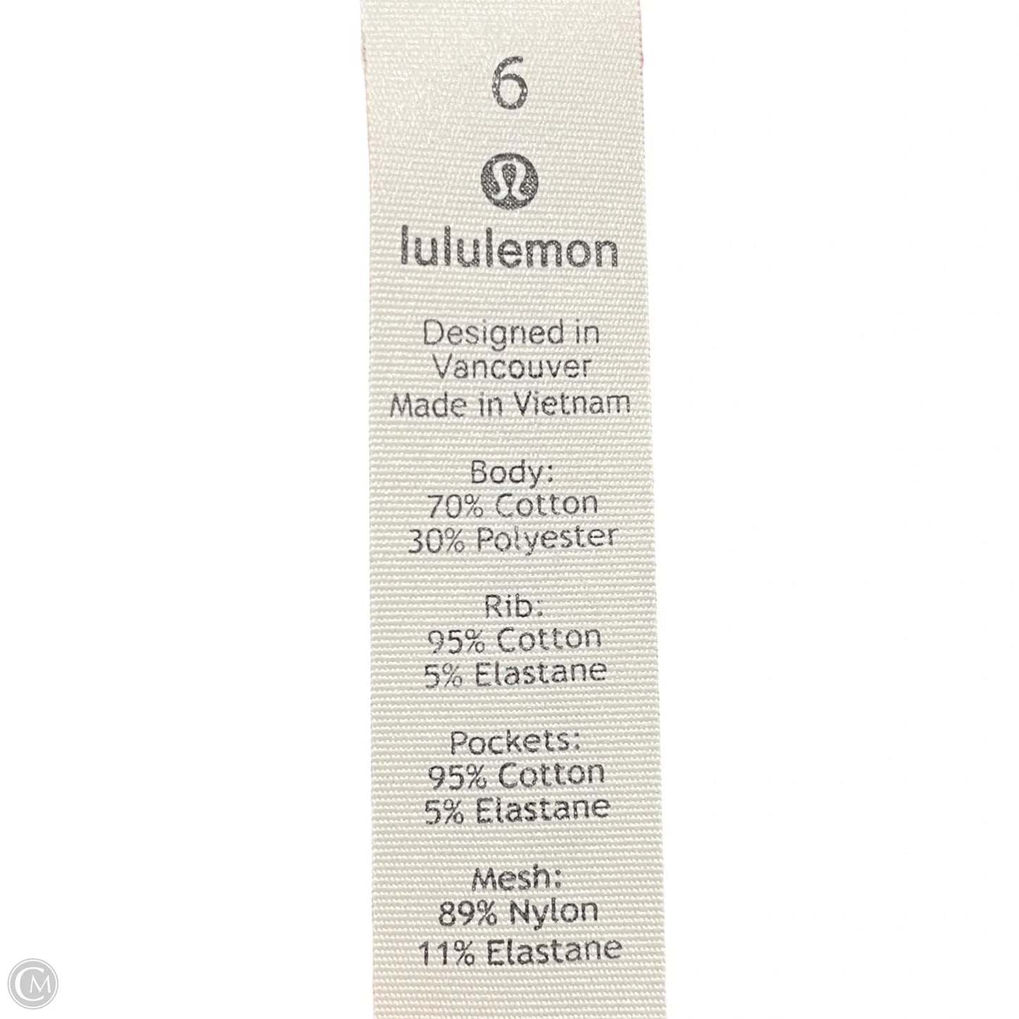Athletic Jacket By Lululemon In Grey, Size: S