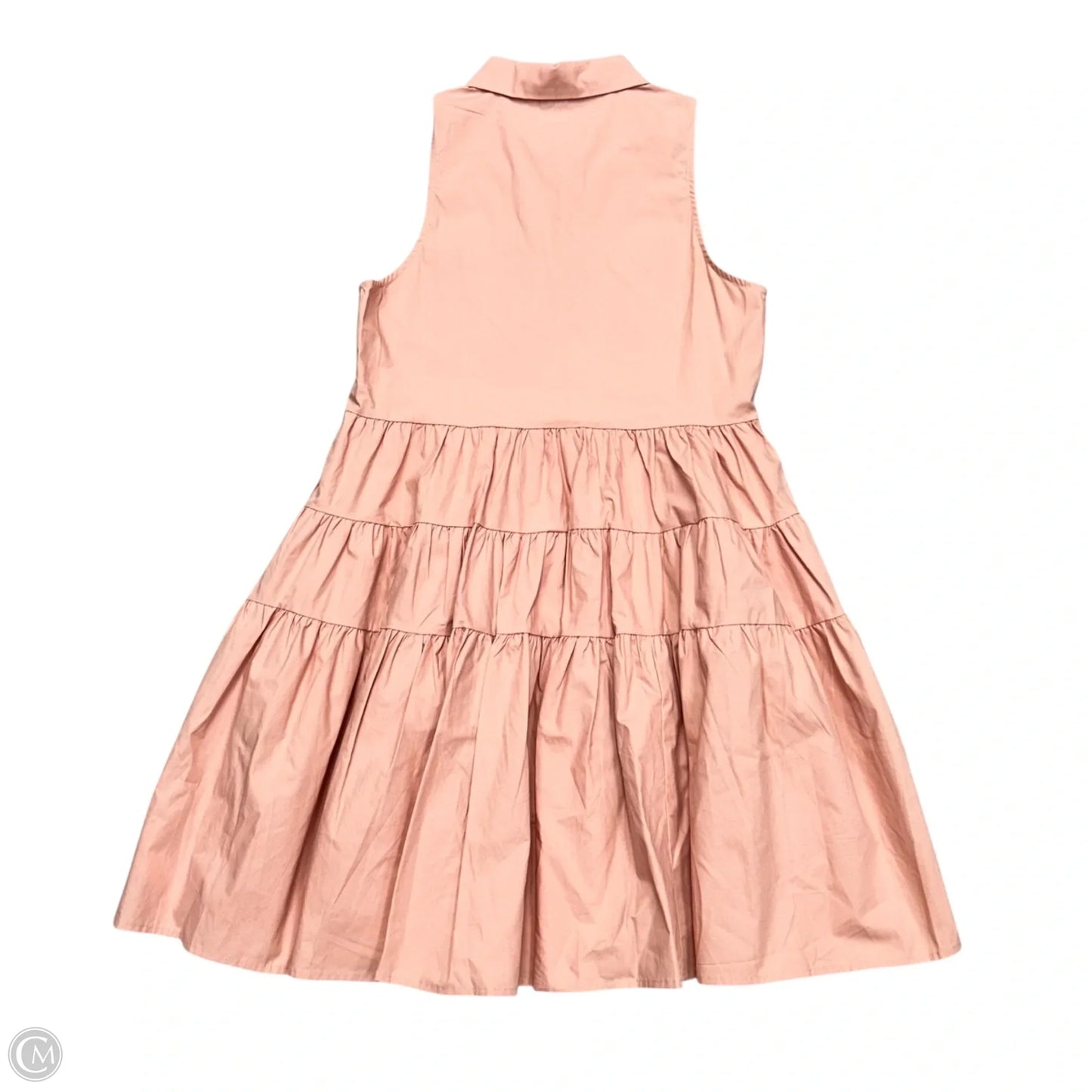 Dress Casual Midi By En Saison In Peach, Size: Xs