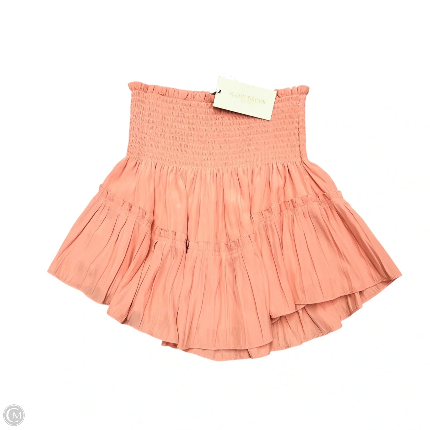Skirt Mini & Short By Ramy Brook In Peach, Size: Xxs