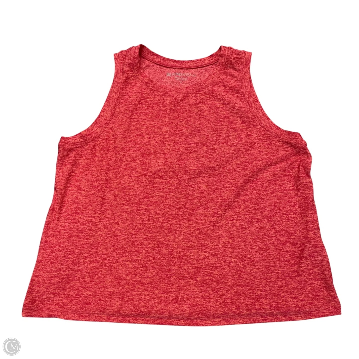 Athletic Tank Top By Beyond Yoga In Pink & Red, Size: S