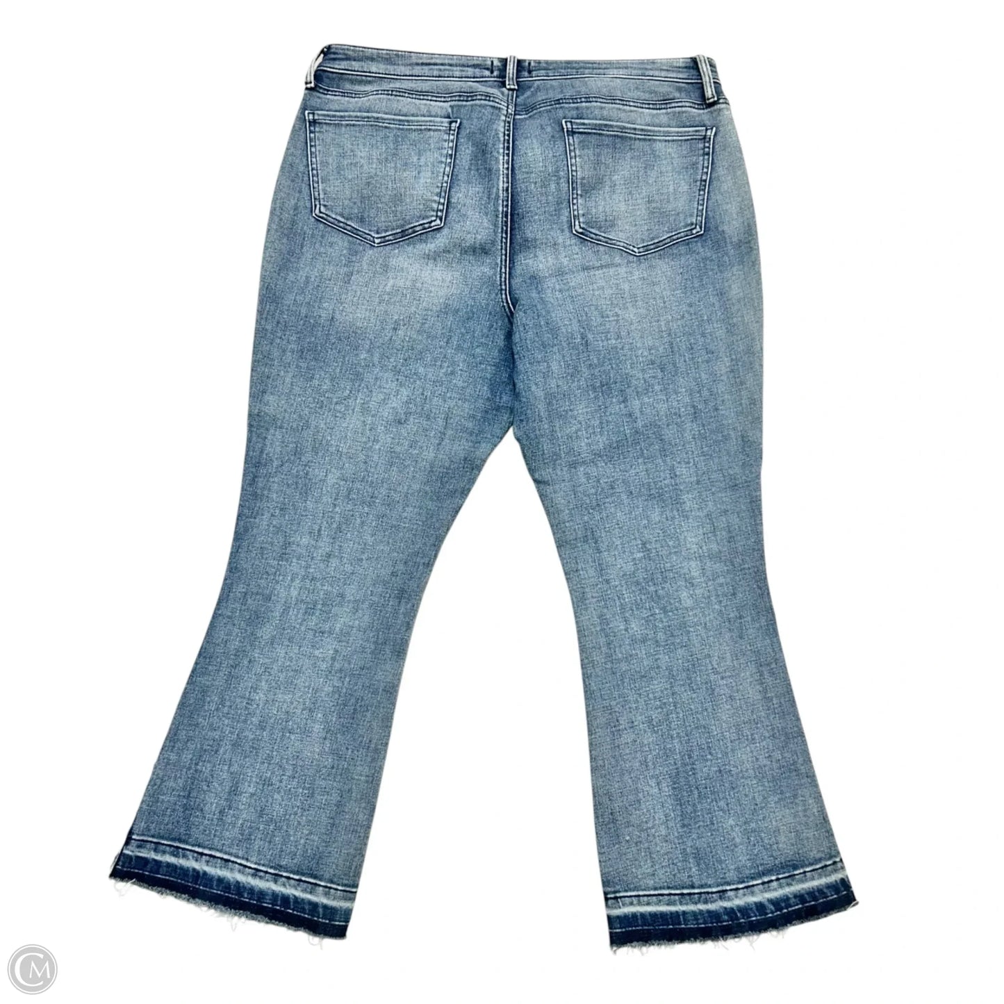 Jeans Boot Cut By Not Your Daughters Jeans In Blue Denim, Size: 14