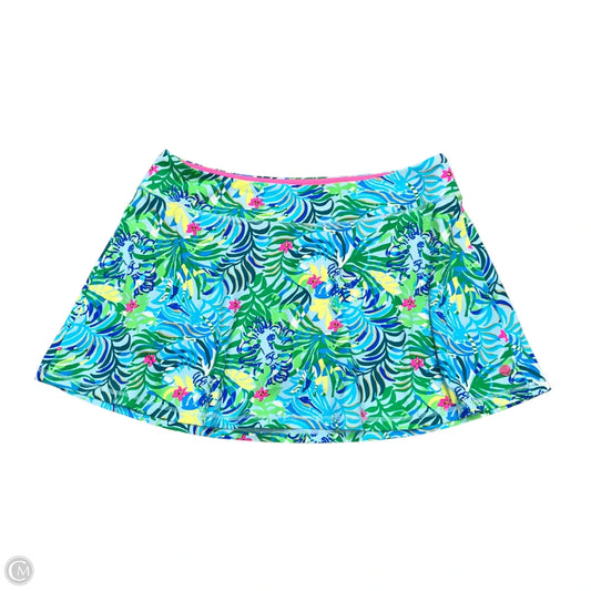 Skort Designer By Lilly Pulitzer In Multi-colored, Size: Xl