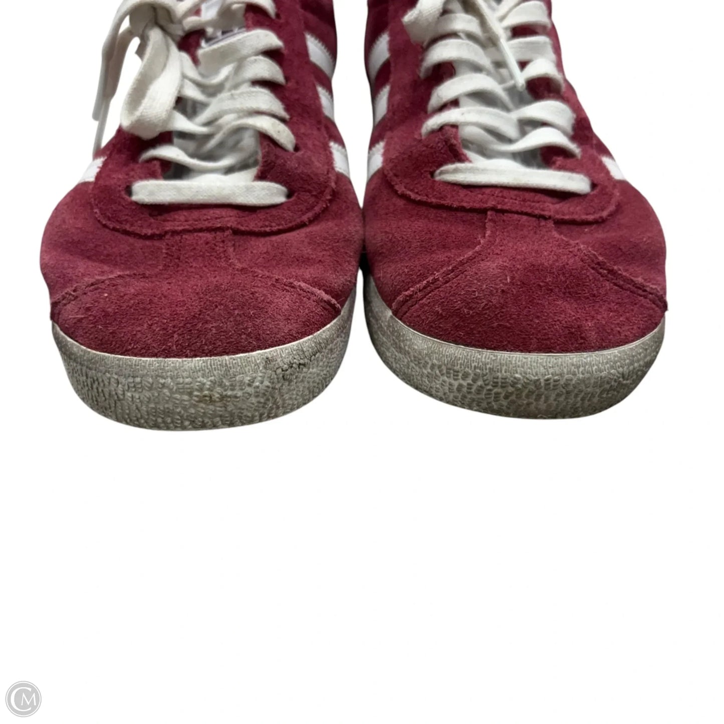 Shoes Sneakers By Adidas In Maroon, Size: 7