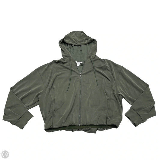 Athletic Jacket By Athleta In Green, Size: Xl