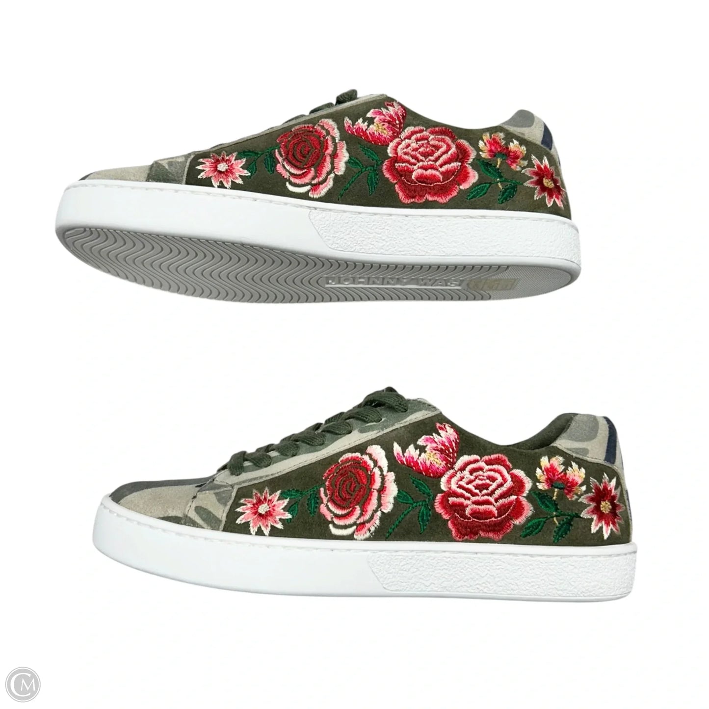 Shoes Sneakers By Johnny Was In Camouflage Print, Size: 7