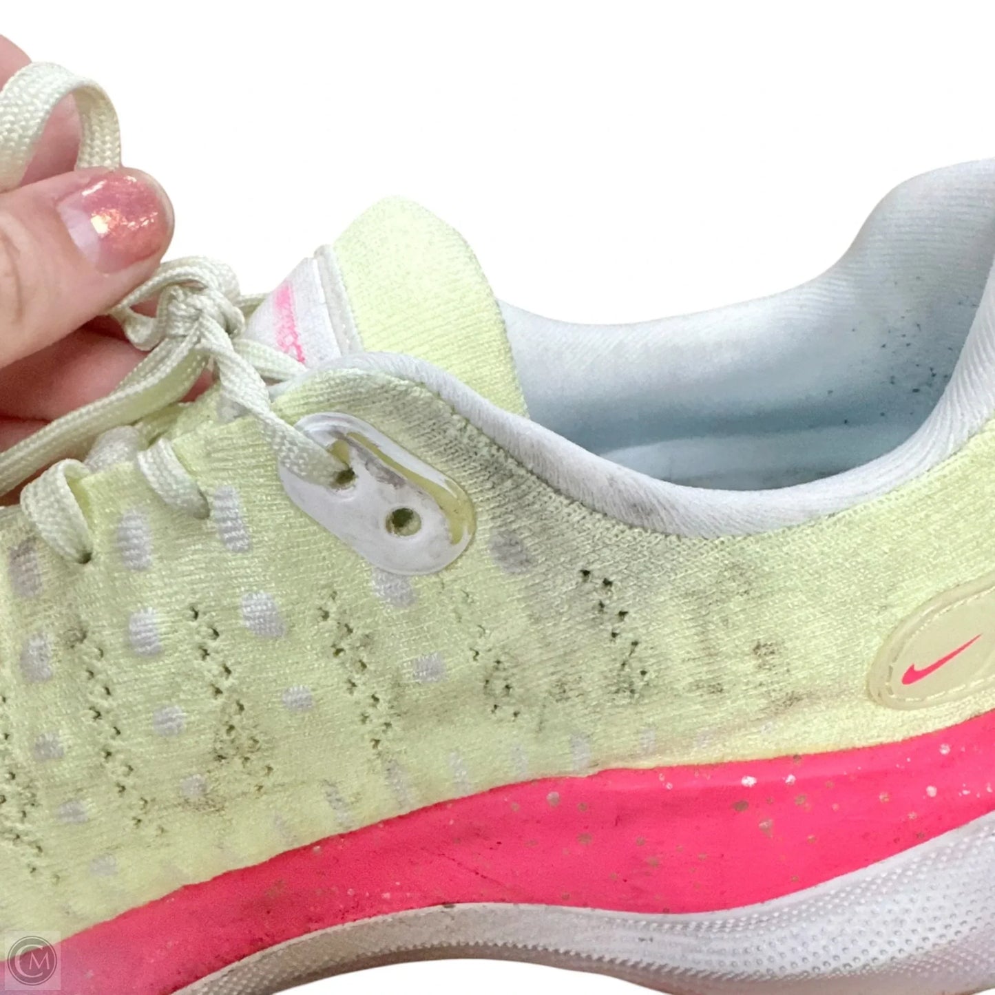 Shoes Athletic By Nike In Yellow, Size: 11