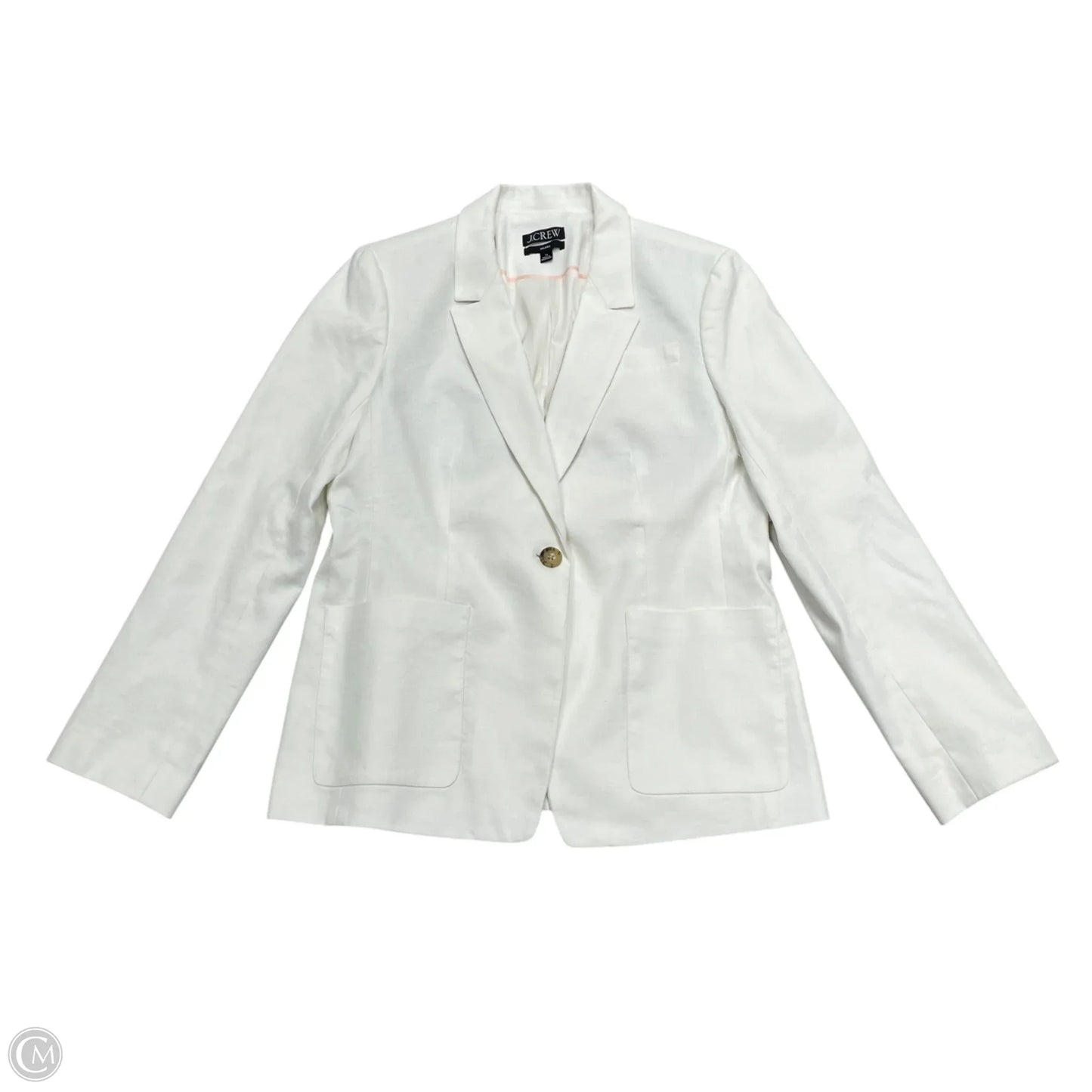 Blazer By J. Crew In White, Size: L