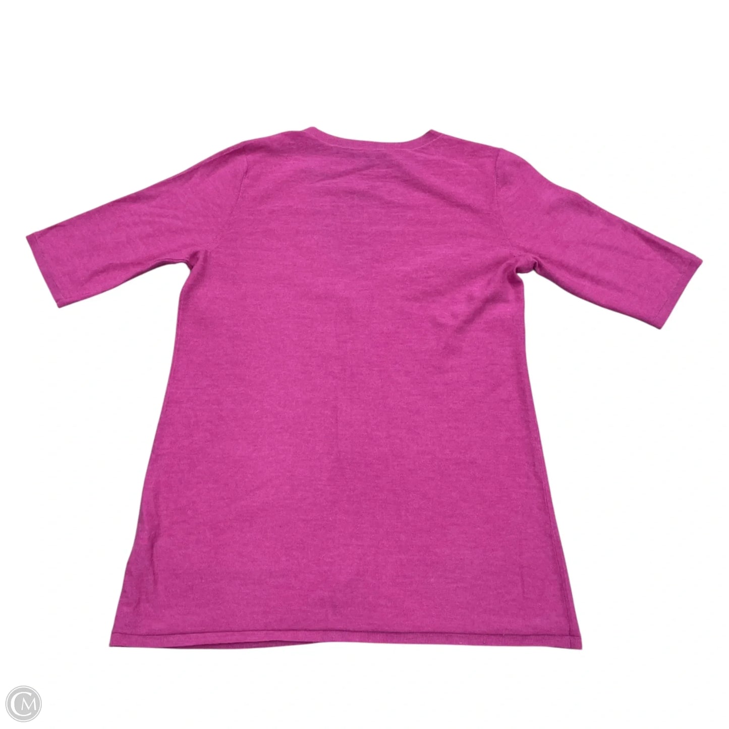 Sweater Cardigan Cashmere By Eileen Fisher In Pink, Size: S