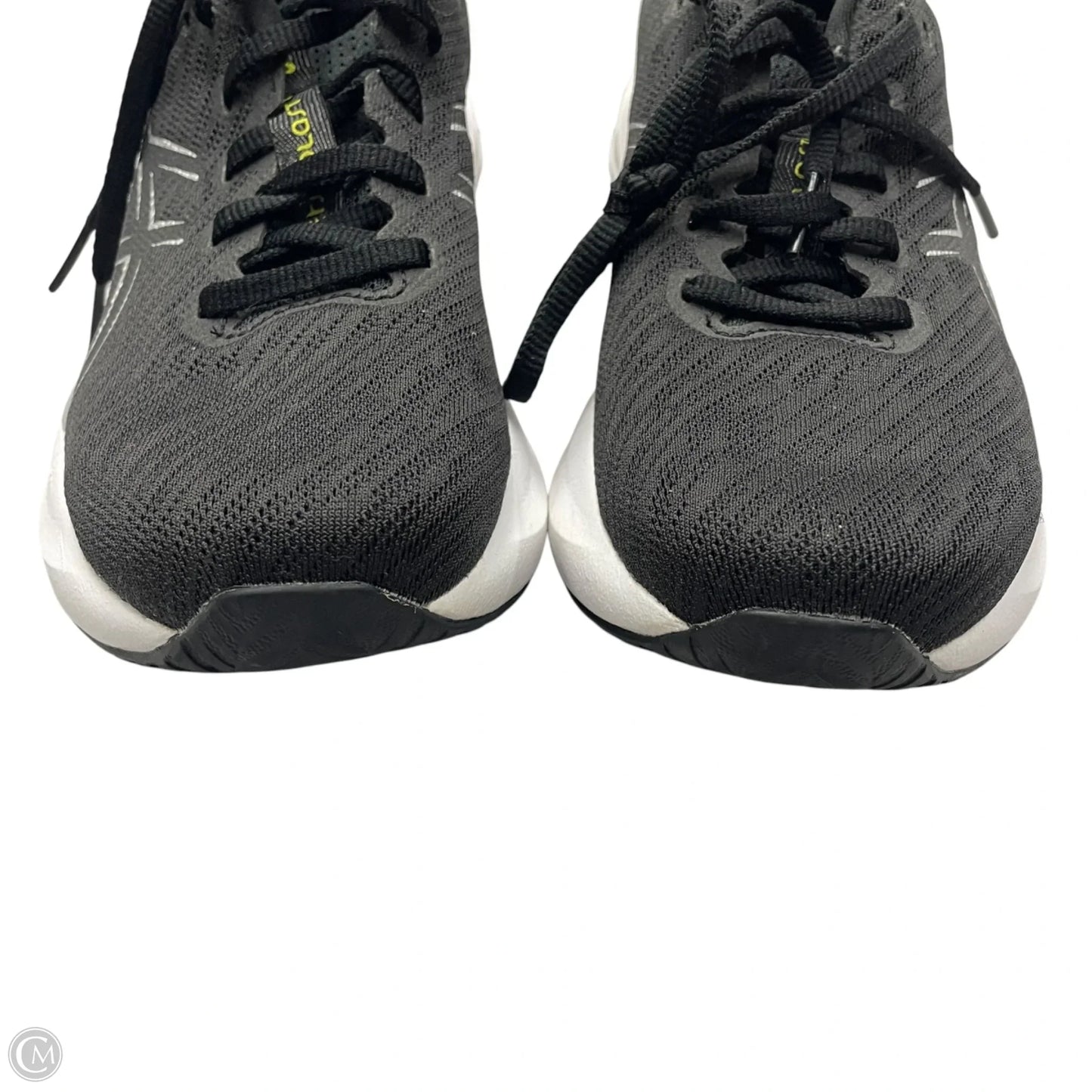 Shoes Athletic By Asics In Black & White, Size: 6