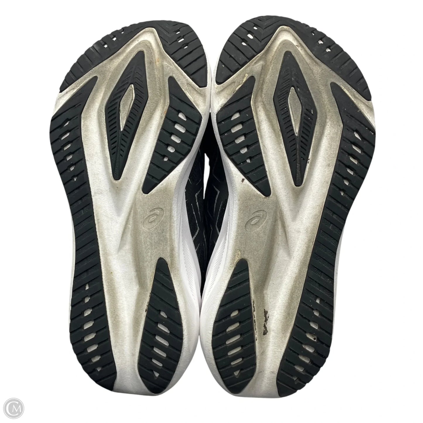 Shoes Athletic By Asics In Black & White, Size: 6