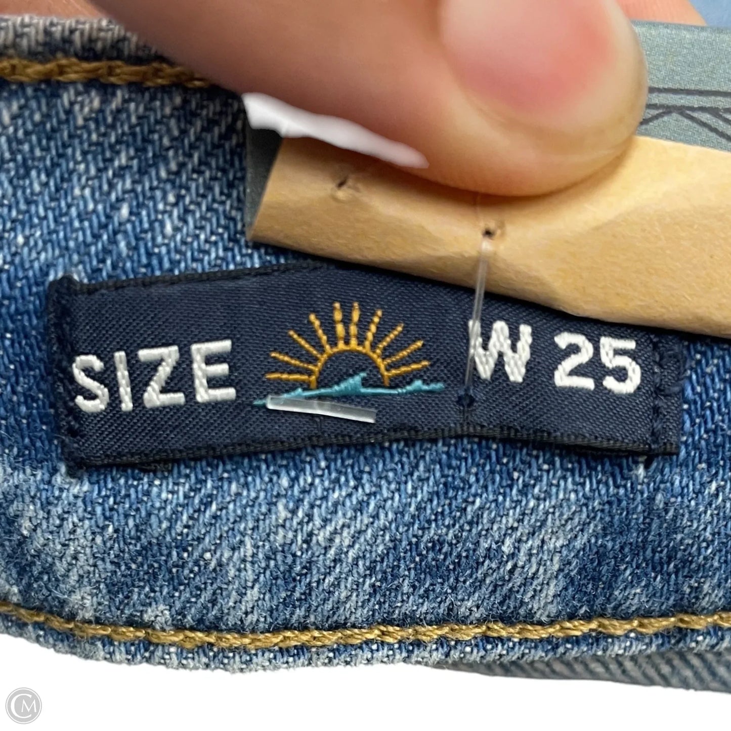 Shorts By Faherty In Blue Denim, Size: 0