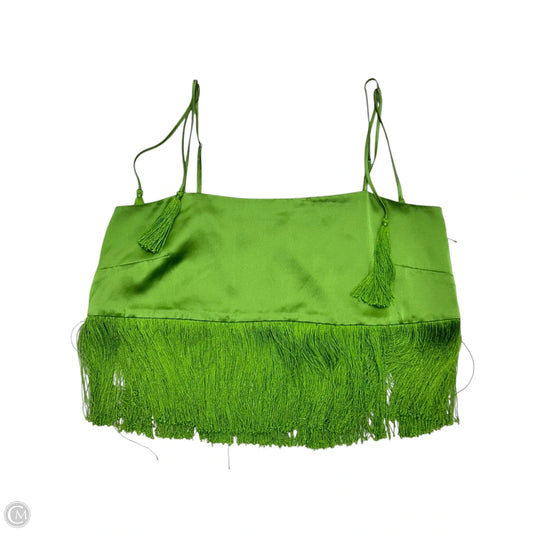 Top Sleeveless By Cinc A Sept In Green, Size: Xs