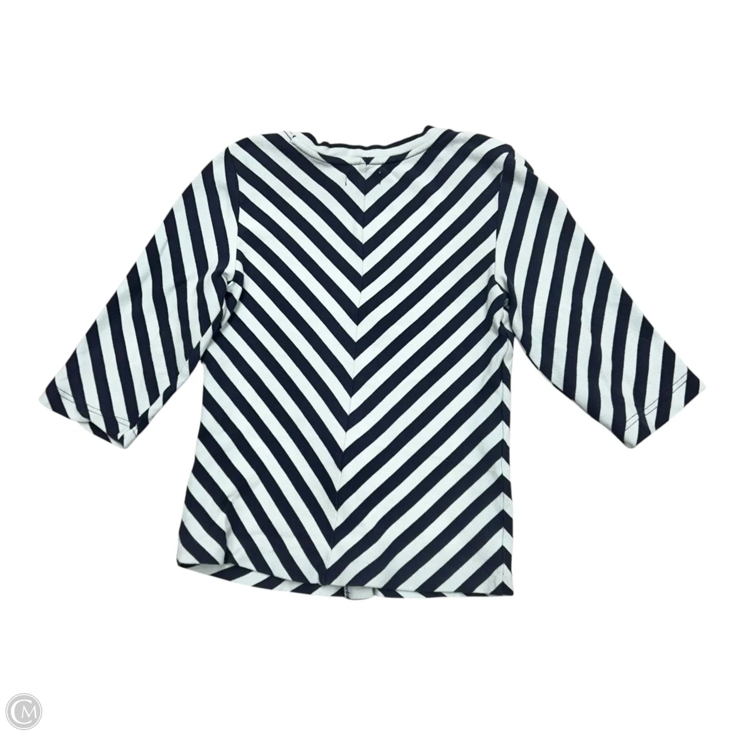 Top Short Sleeve By Maeve In Blue, Size: M
