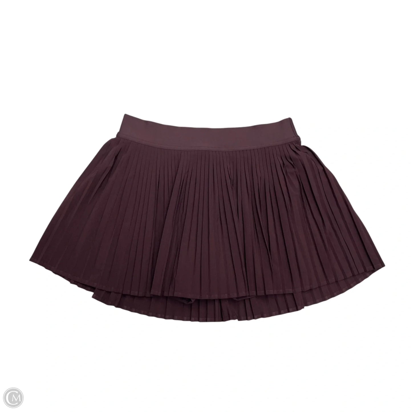 Athletic Skirt By Lululemon In Maroon, Size: S