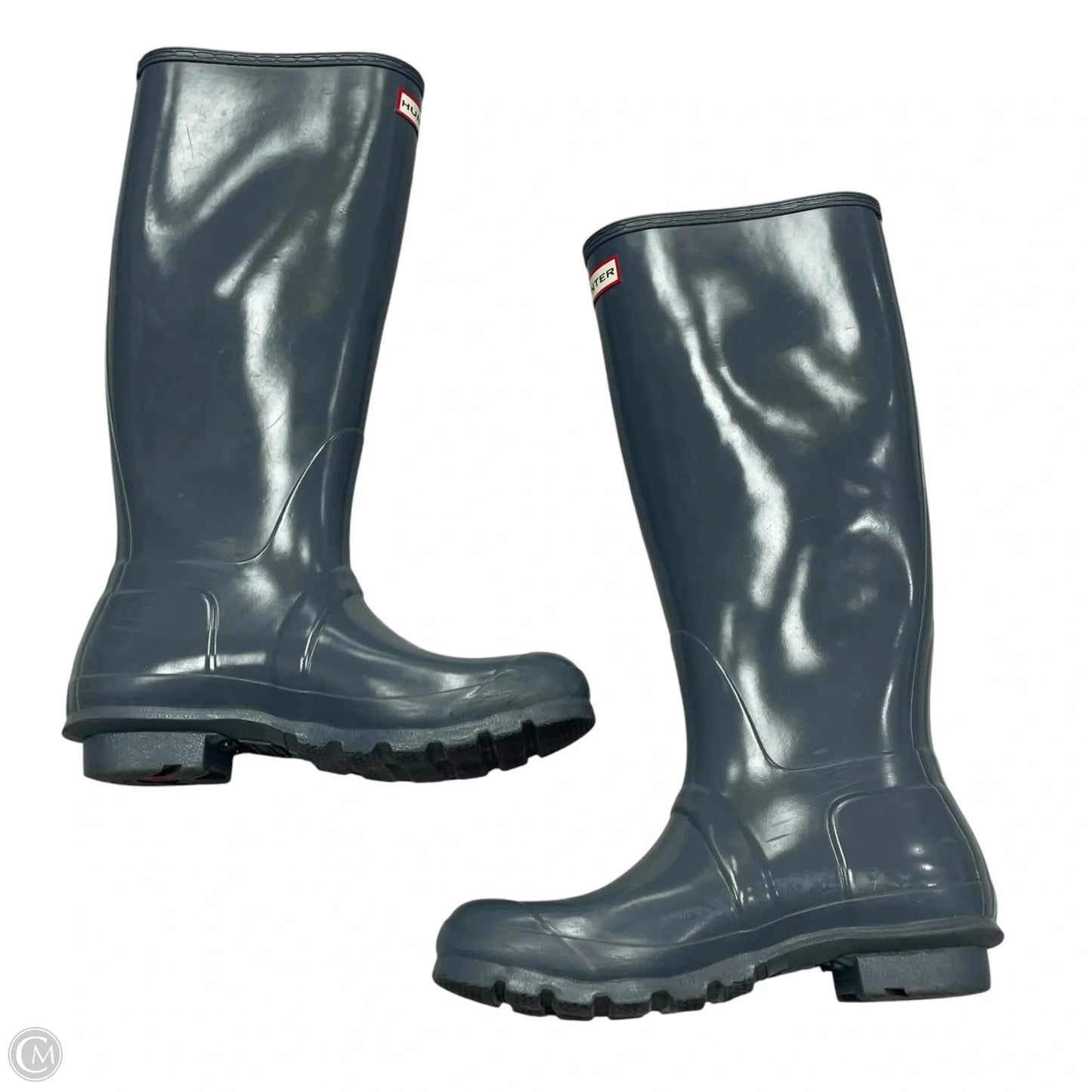 Boots Rain By Hunter In Grey, Size: 8