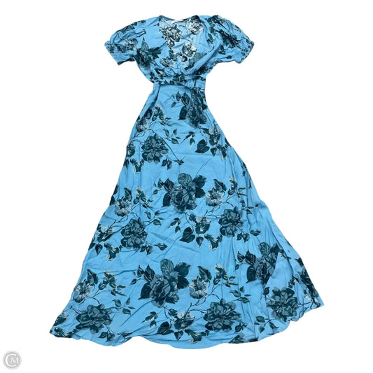 Dress Party Long By Faithfull The Brand In Blue, Size: S
