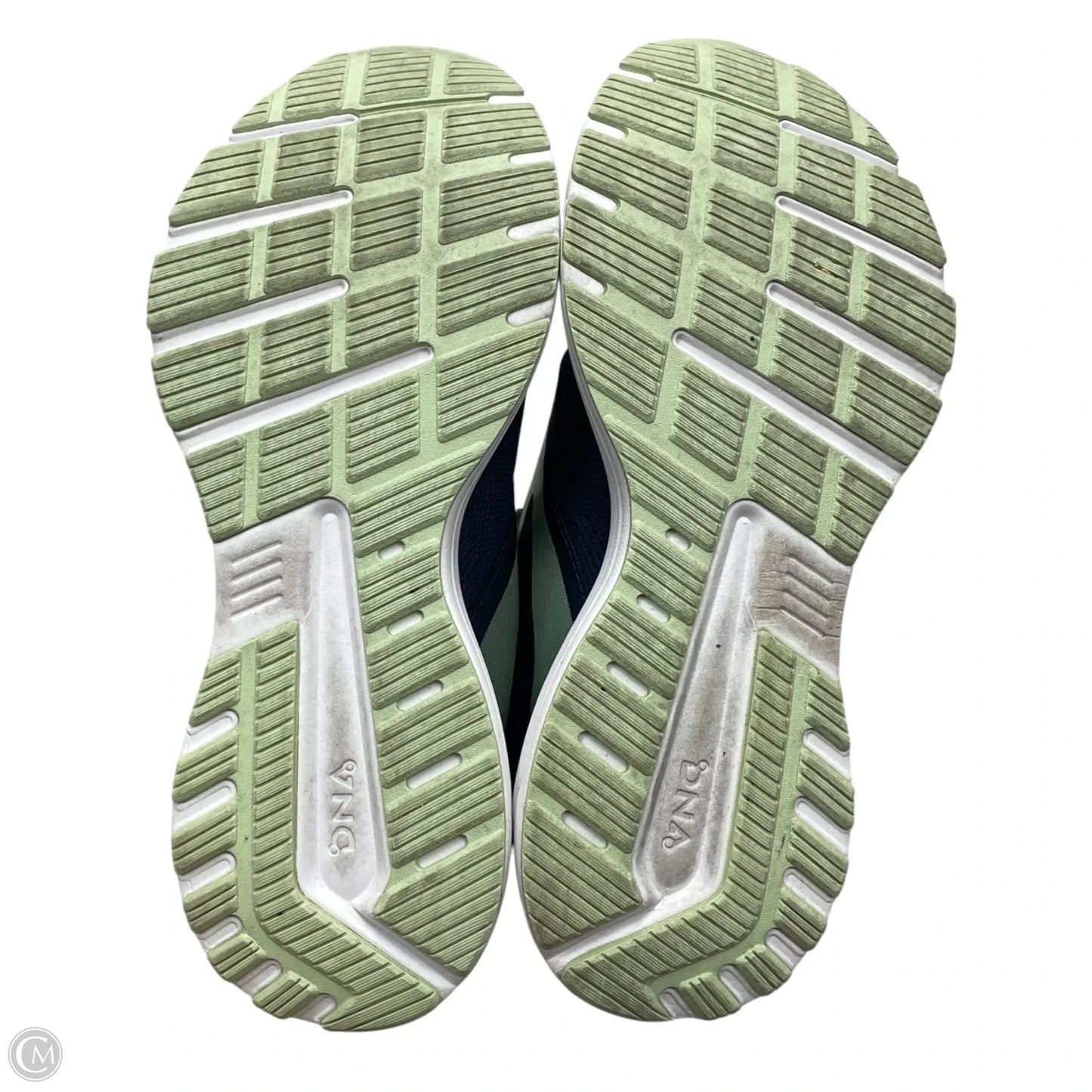 Shoes Athletic By Brooks In Blue & Green, Size: 8.5