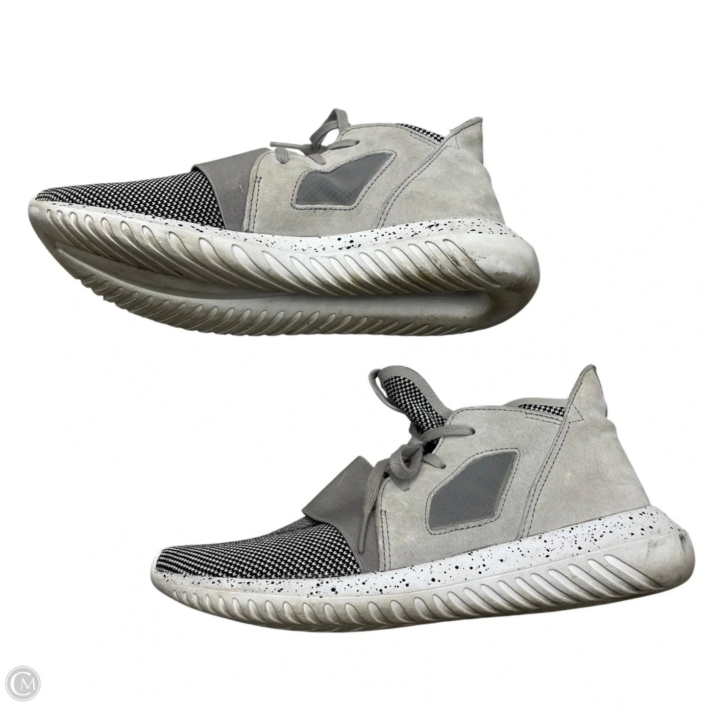 Shoes Athletic By Adidas In Grey, Size: 9