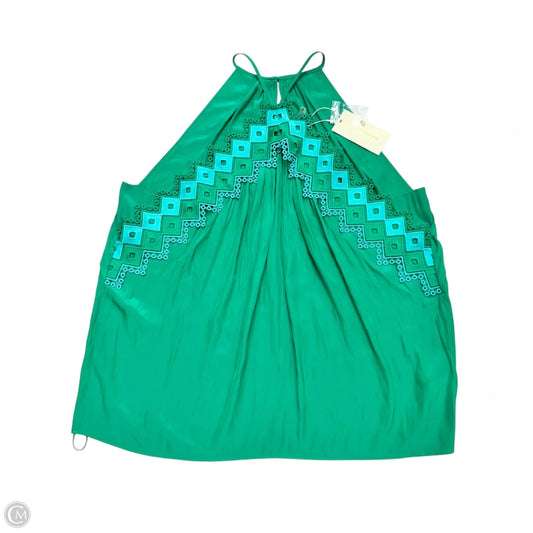 Top Sleeveless By Ramy Brook In Green, Size: L