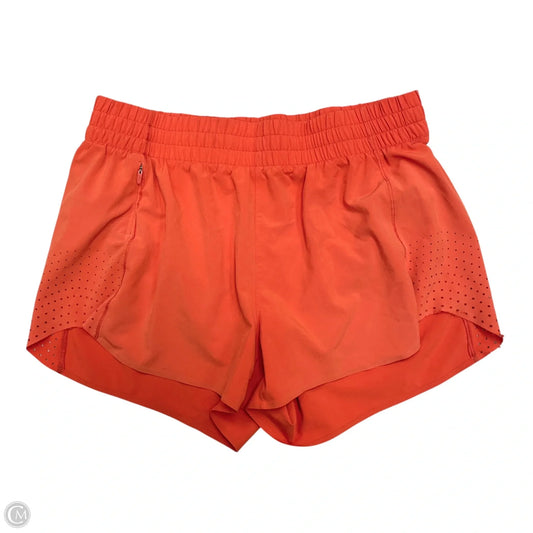 Athletic Shorts By Athleta In Orange, Size: S