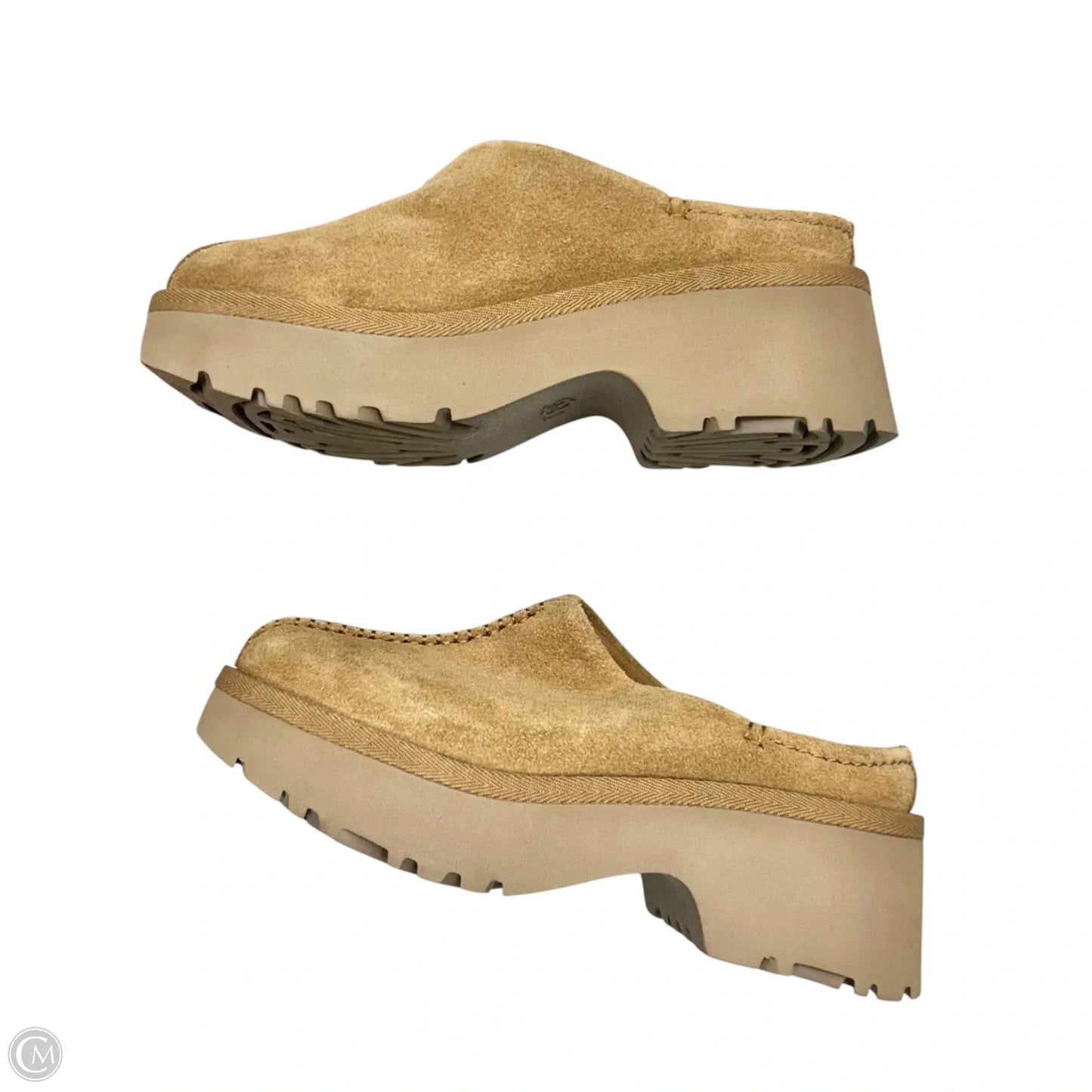 Shoes Designer By Ugg In Tan, Size: 5