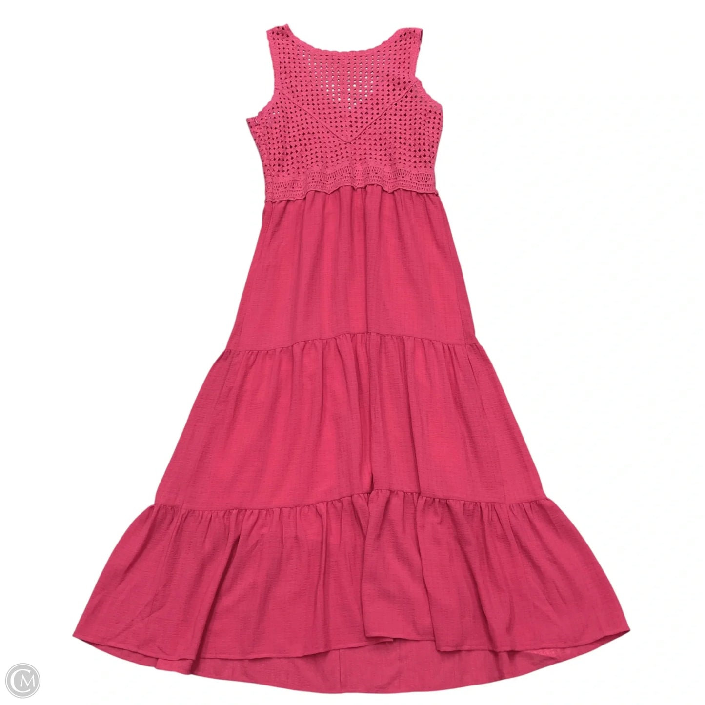 Dress Casual Maxi By Nine West In Pink, Size: M