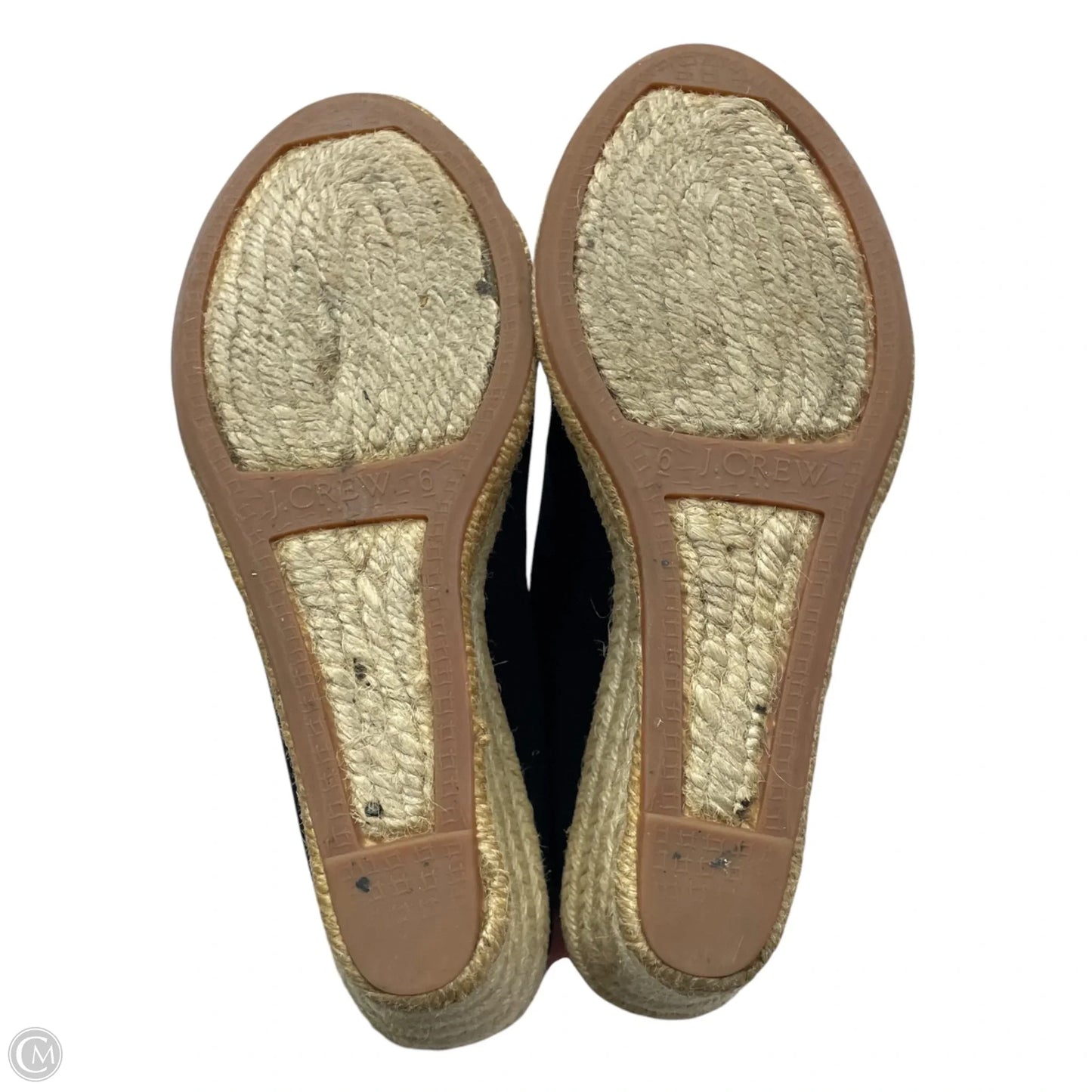Shoes Heels Wedge By J. Crew In Black & Tan, Size: 6