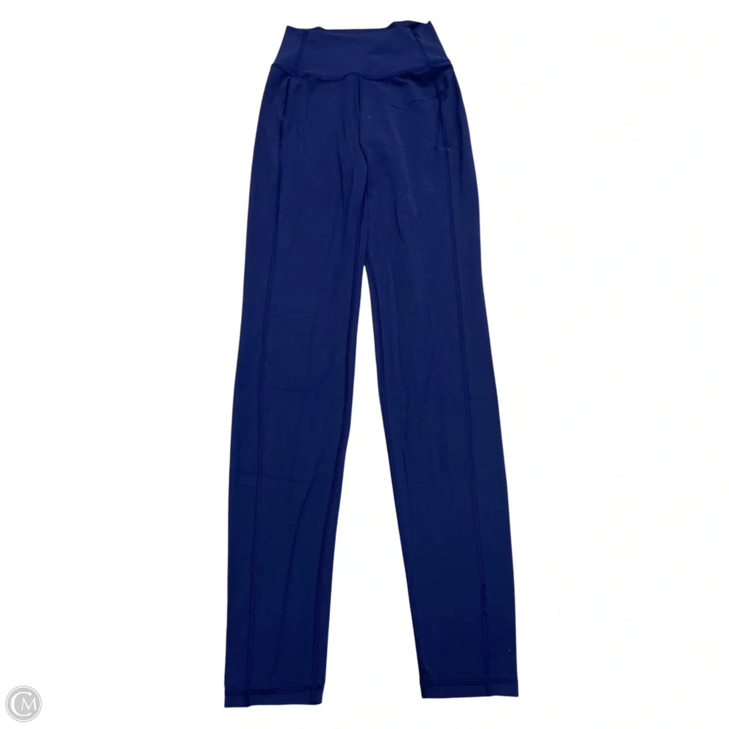 Athletic Leggings By Lululemon In Navy, Size: Xs