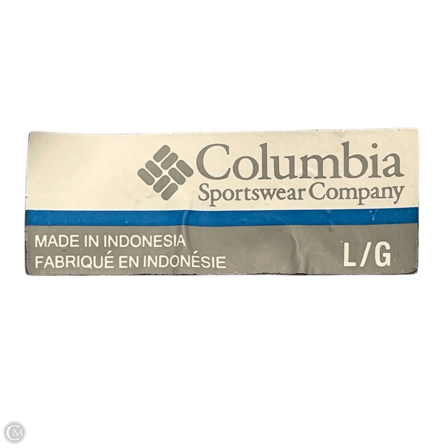 Athletic Dress By Columbia In Blue & White, Size: L