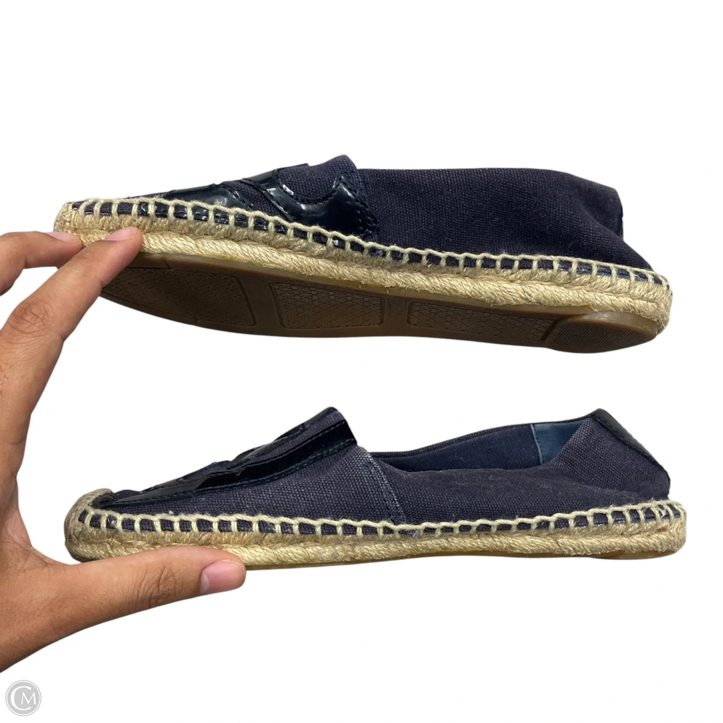 Shoes Designer By Tory Burch In Navy, Size: 7.5