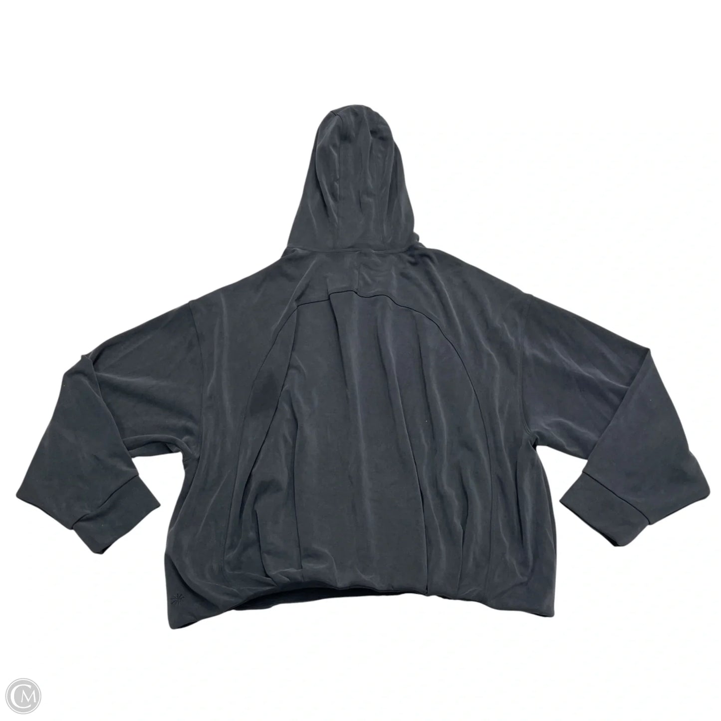 Athletic Top Long Sleeve Hoodie By Athleta In Grey, Size: Xl