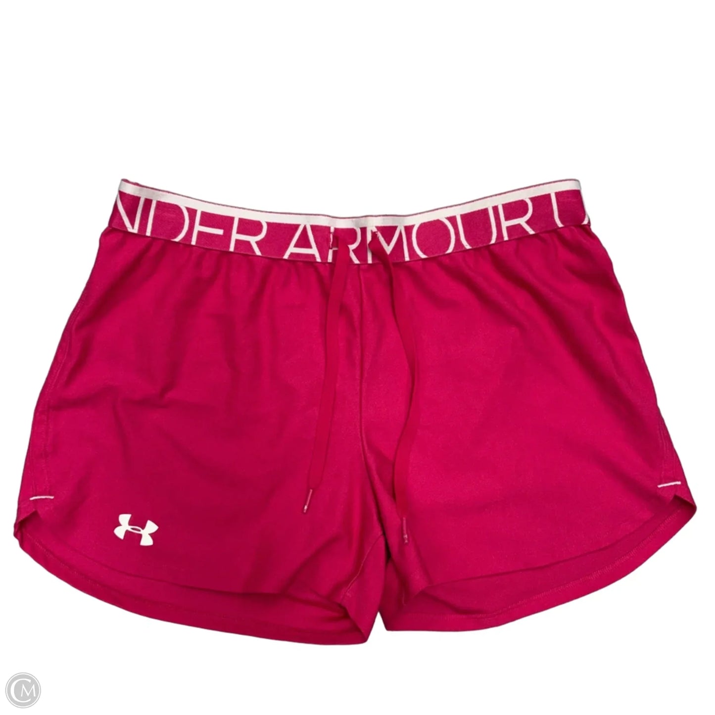 Athletic Shorts By Under Armour In Pink, Size: M