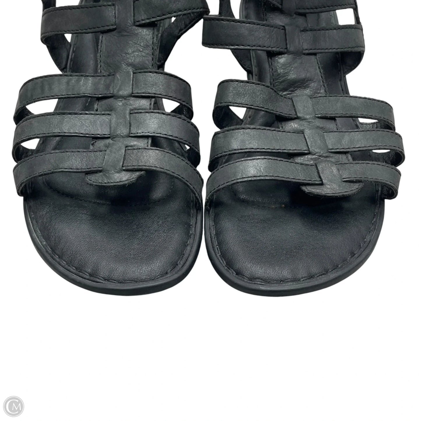 Sandals Flats By Born In Black, Size: 11