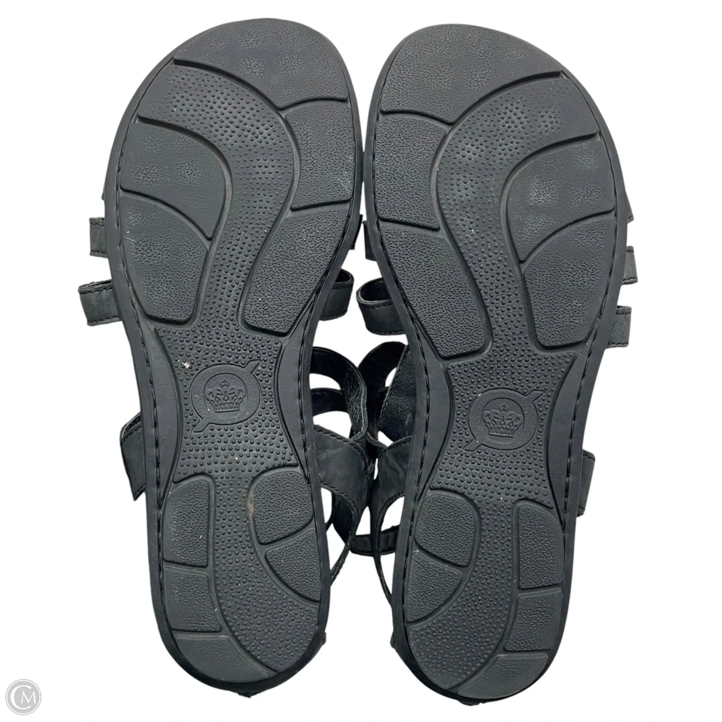 Sandals Flats By Born In Black, Size: 11
