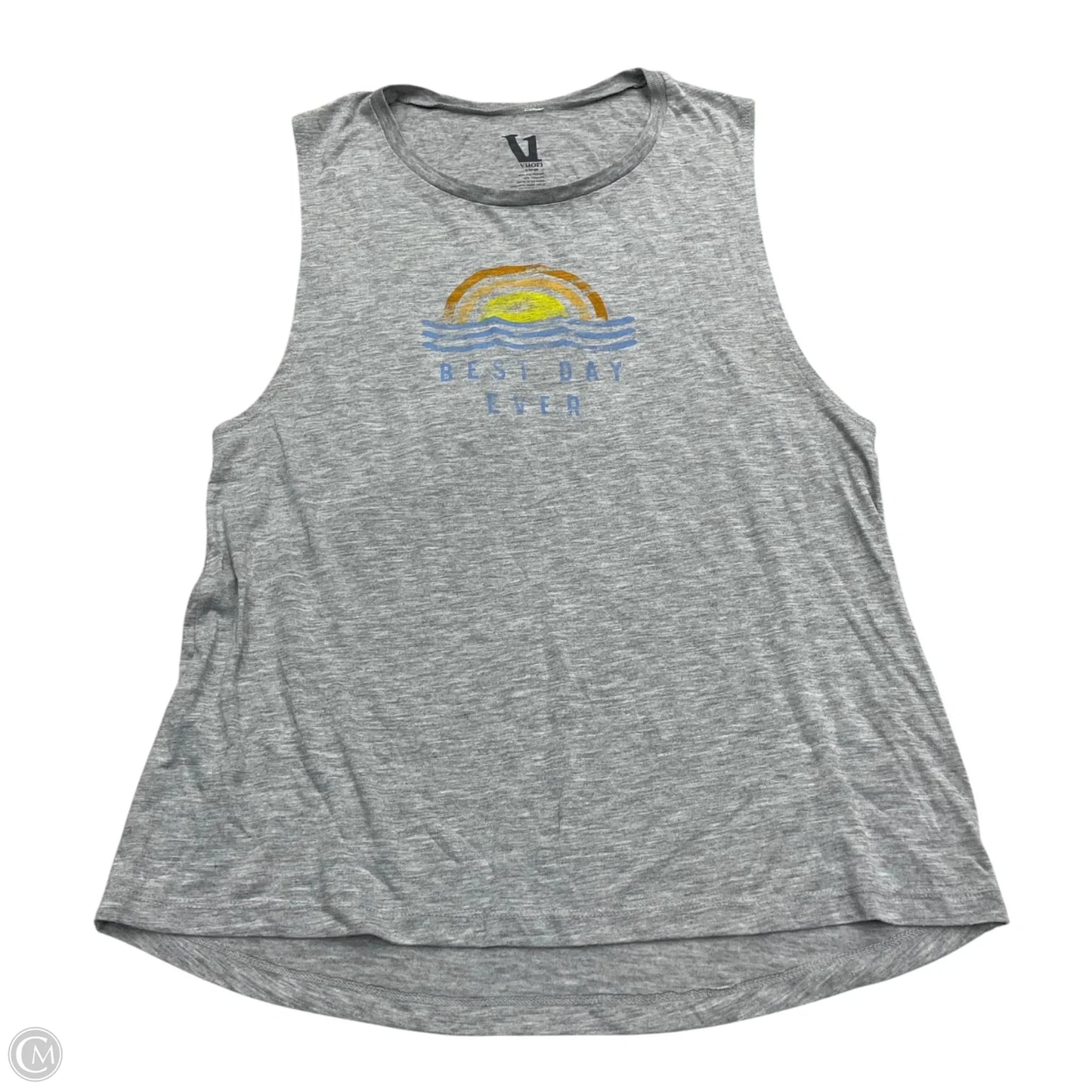 Athletic Tank Top By Vuori In Grey, Size: Xl