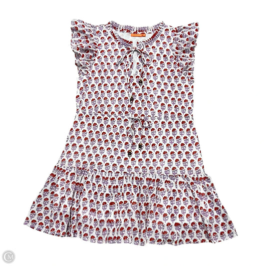 Dress Casual Short By Oliphant In Purple & Red, Size: S