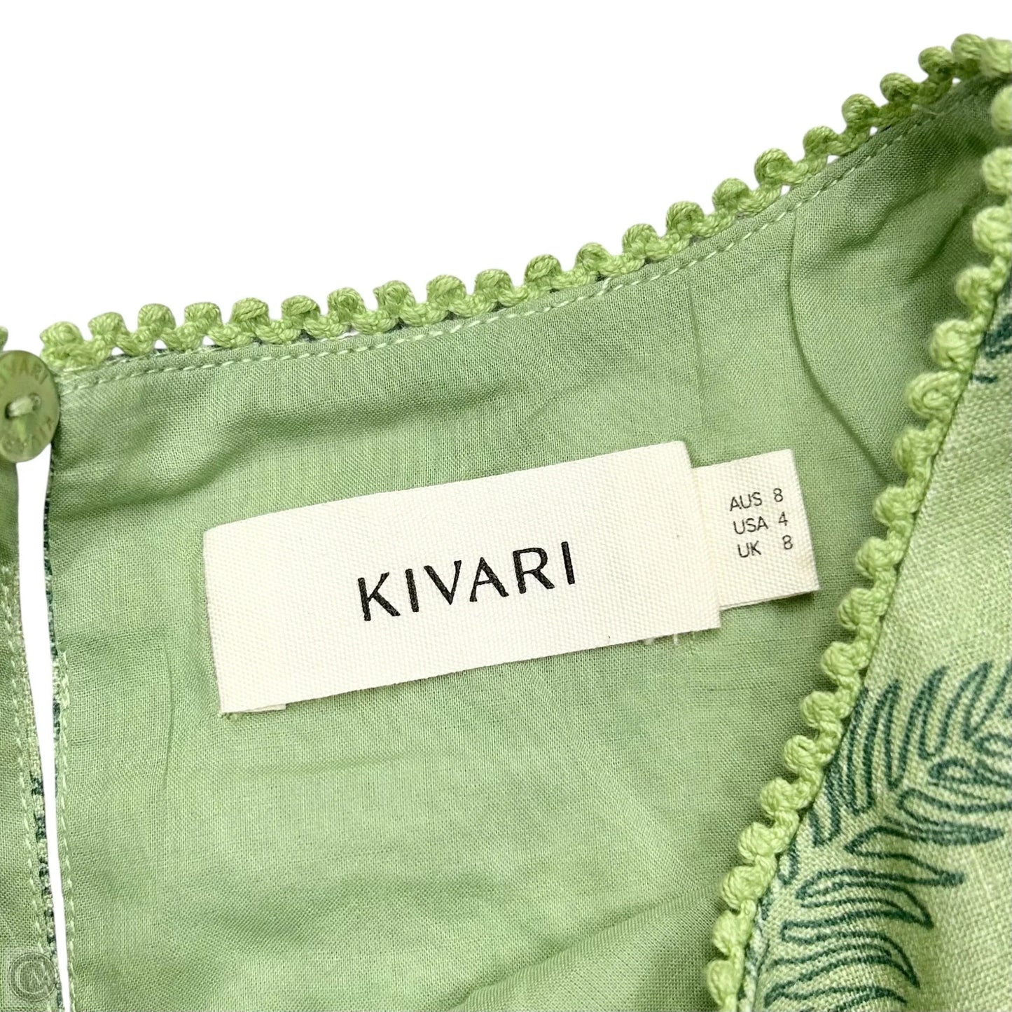 Dress Casual Short By Kivari In Green, Size: S