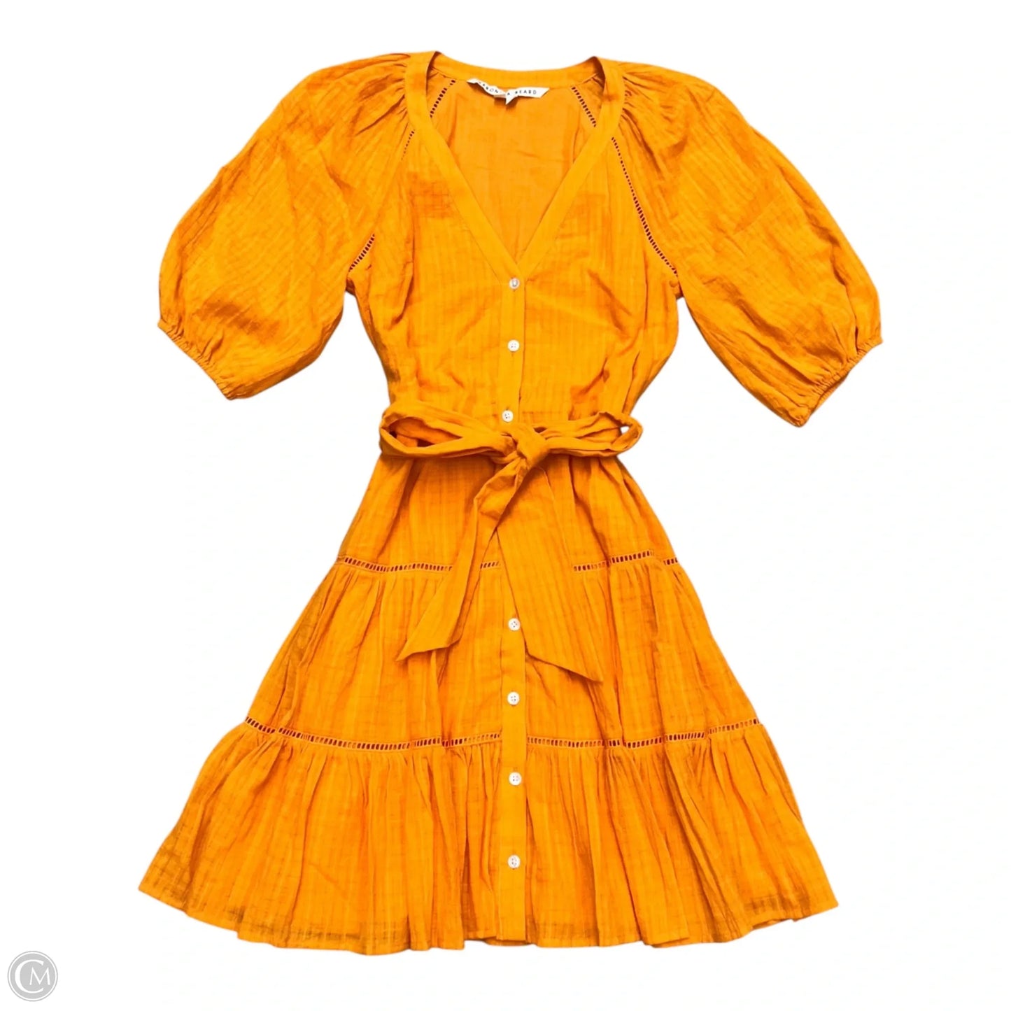 Dress Casual Short By Veronica Beard In Orange, Size: S