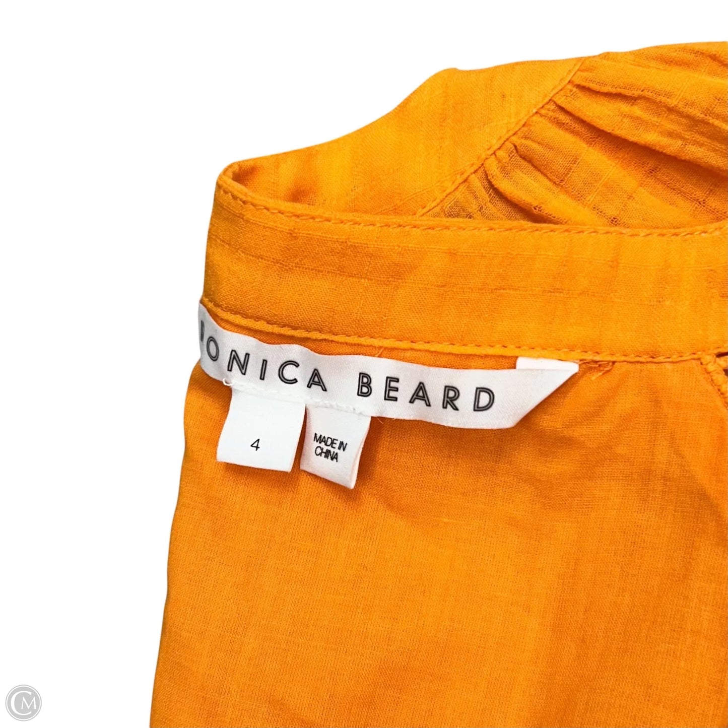 Dress Casual Short By Veronica Beard In Orange, Size: S