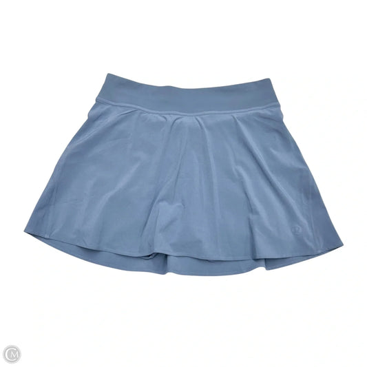 Athletic Skort By Lululemon In Blue, Size: S