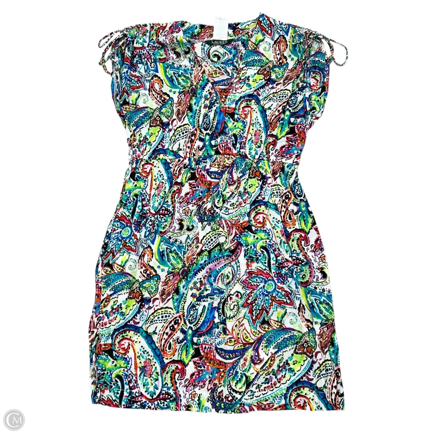 Swimwear Cover-up By Lauren By Ralph Lauren In Paisley Print, Size: S
