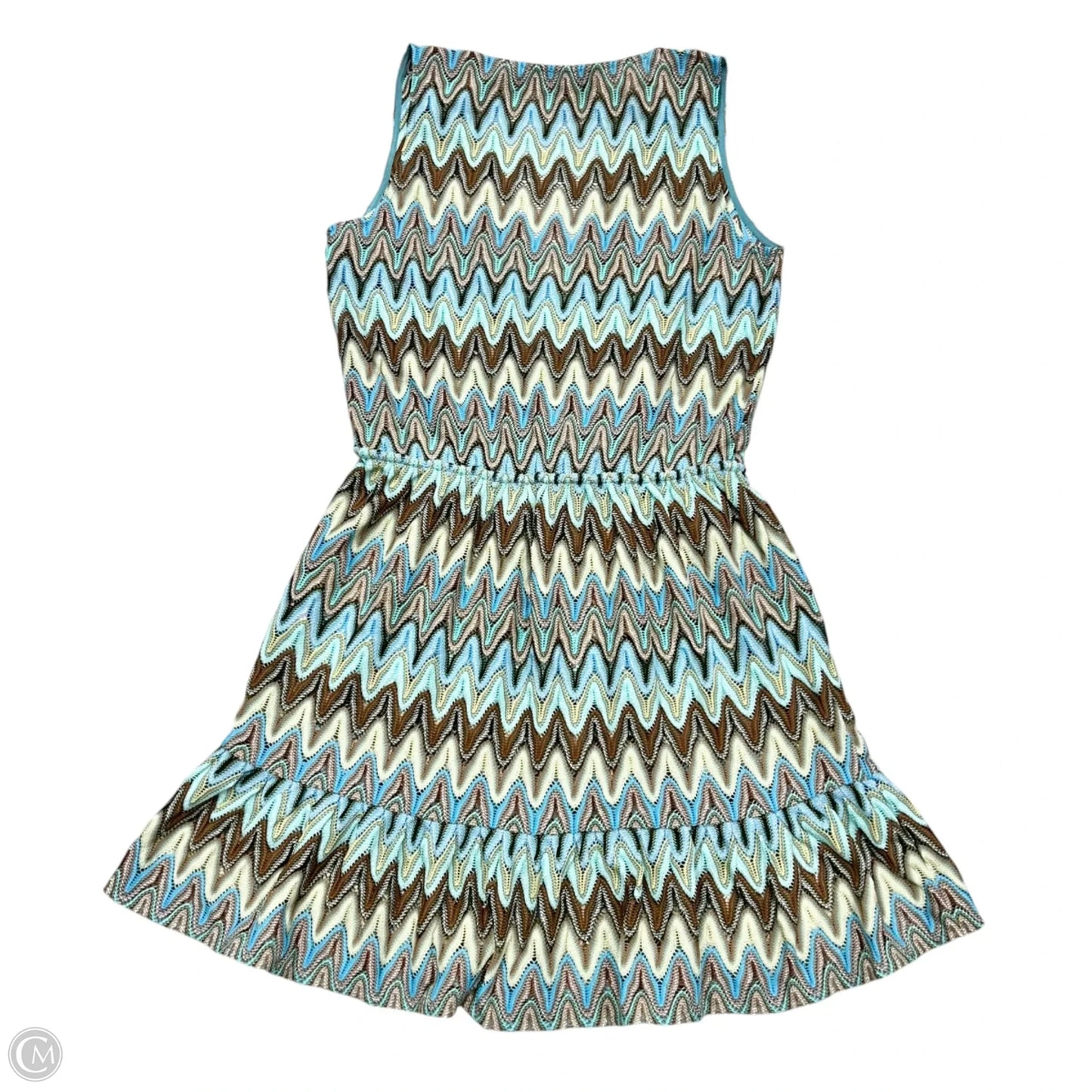 Swimwear Cover-up By Calypso St Barth In Blue & Brown, Size: Xs