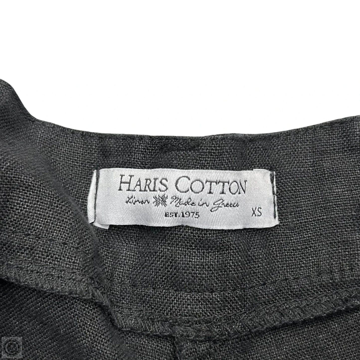 Shorts By Haris Cotton In Black, Size: Xs
