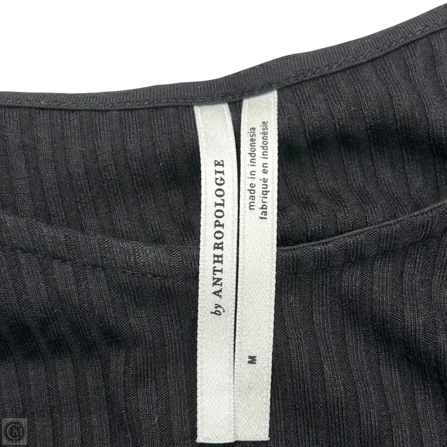 Dress Casual Midi By Anthropologie In Black, Size: M