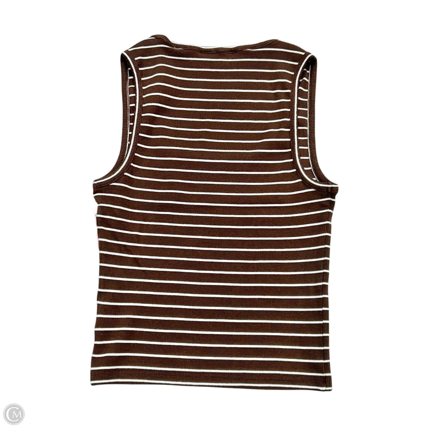 Tank Top By Paige In Brown & White, Size: S