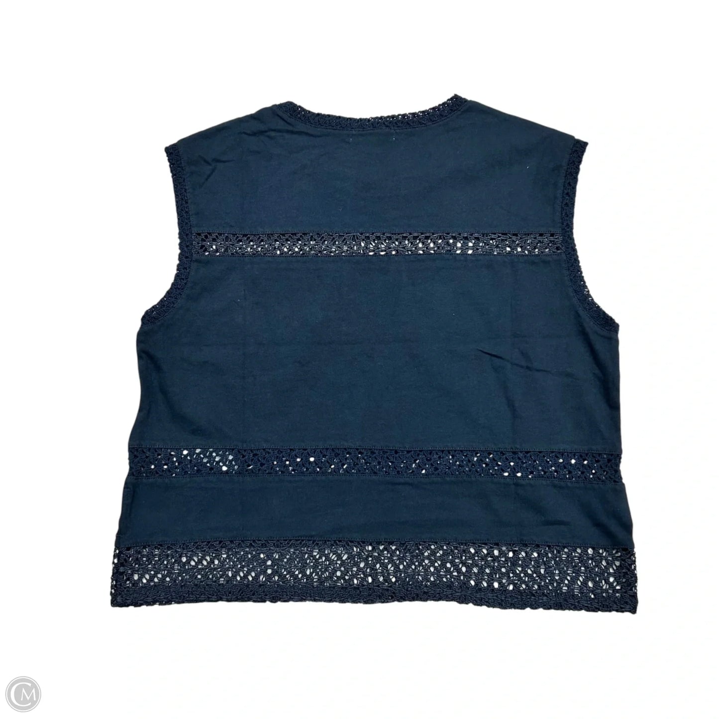 Top Short Sleeve By Rag And Bone In Navy, Size: S
