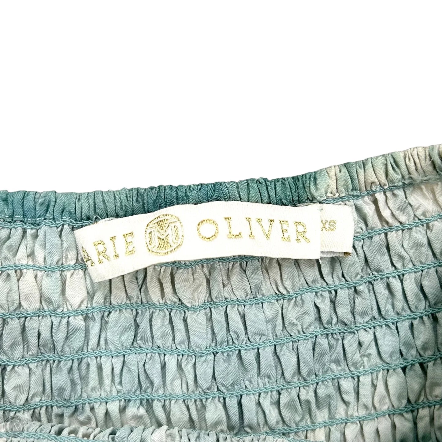 Skirt Maxi By Marie Oliver In Blue & Cream, Size: Xs
