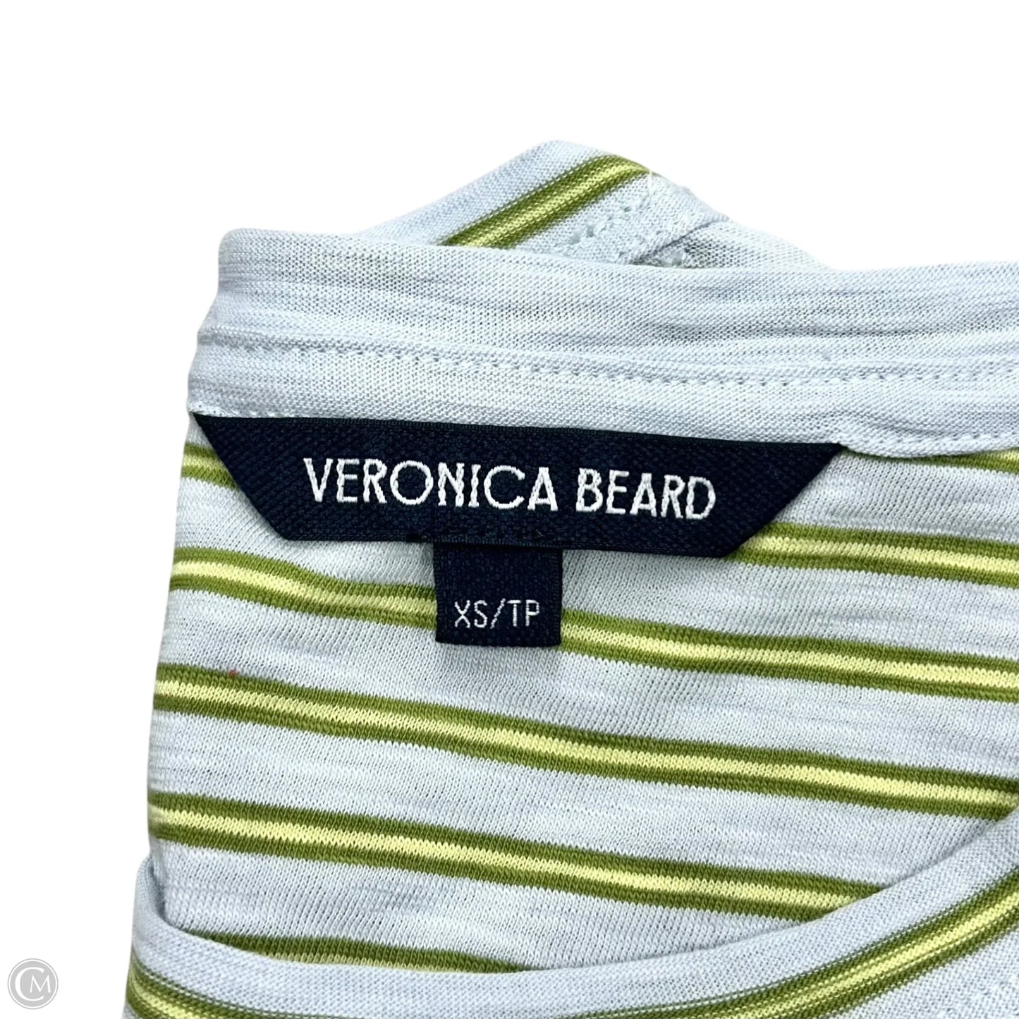 Top Sleeveless By Veronica Beard In Blue & Green, Size: Xs