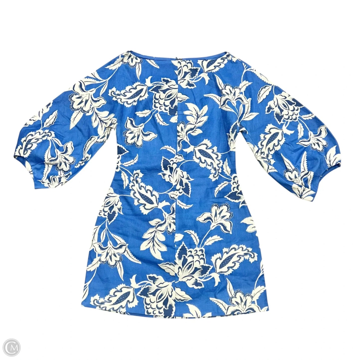 Dress Casual Short By Kivari In Blue & White, Size: S
